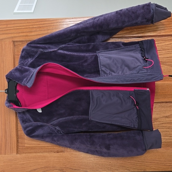 The North Face Soft Shell Fleeced Lined Jacket Pink/purple color size SMALL - Picture 14 of 14